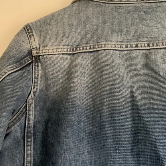 Men's Next Denim Jacket Size Small Great Used Condition Light Blue Wash - Picture 12 of 15
